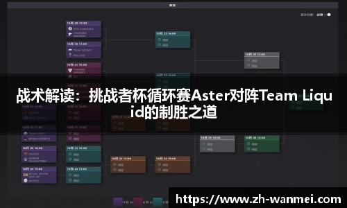 战术解读:挑战者杯循环赛Aster对阵Team Liquid的制胜之道